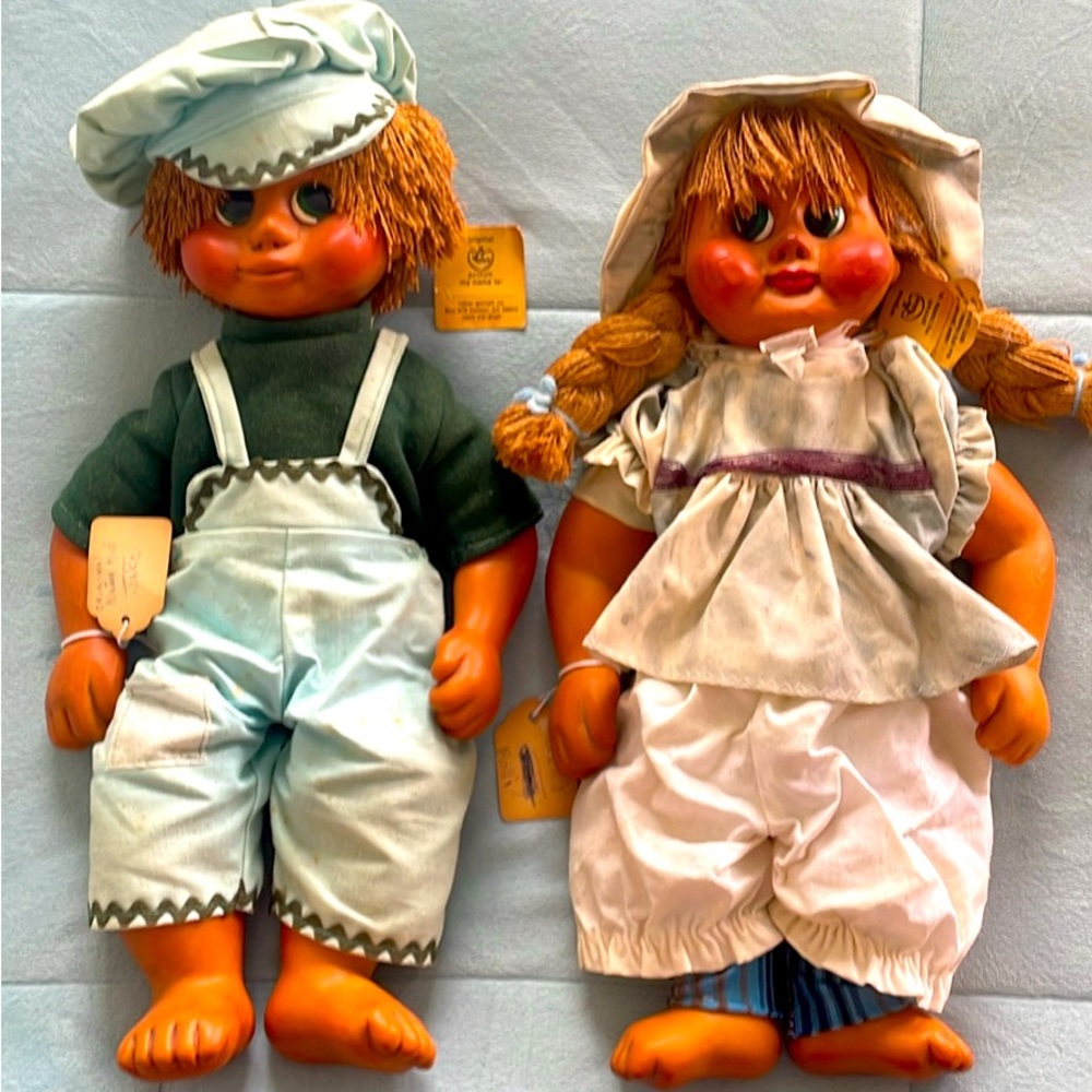 Naber Kids Dolls. Original tags attached.